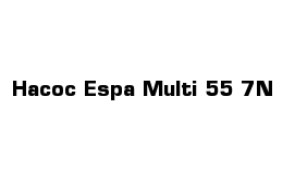 Насос Espa Multi 55 7N